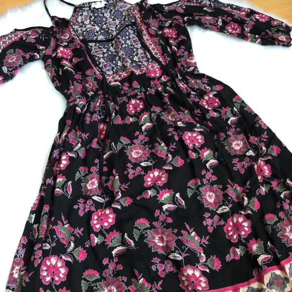 Urban Outfitters Boho Floral Dress XS - Picture 3 of 8